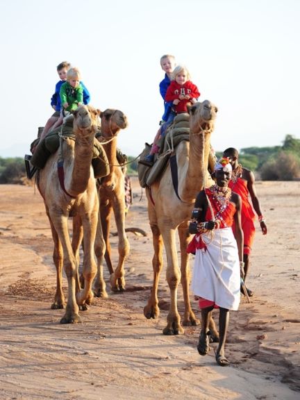 Camel Safaris on a Kiboko safari