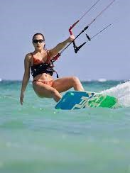 Kite Surfing on a Kiboko safari