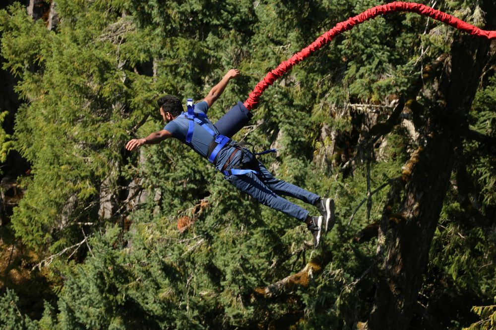 Bungee Jumping on a Kiboko safari